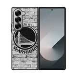 Golden State Warriors Logo In The Wall Case Samsung Galaxy Z Fold 6 5G BC2835