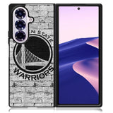 Golden State Warriors Logo In The Wall Samsung Galaxy Z Fold 7 5G Case BC2835