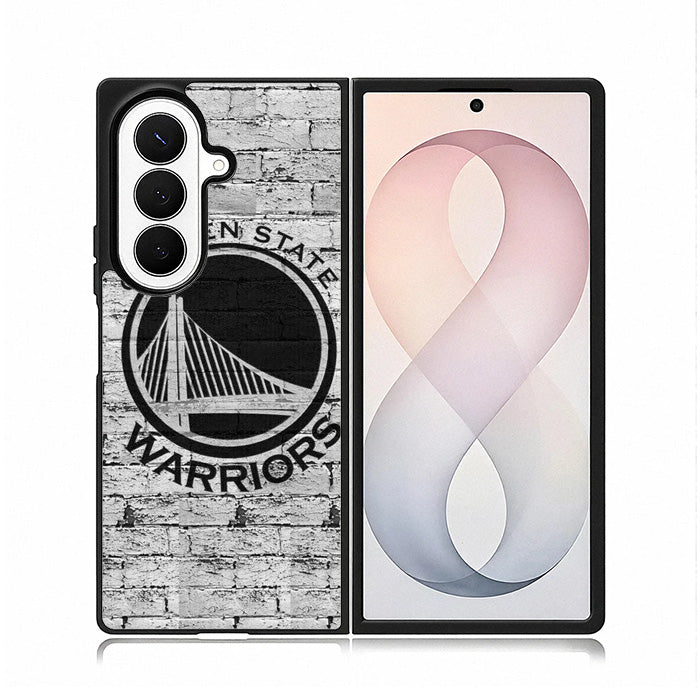 Golden State Warriors Logo In The Wall Samsung Galaxy Z Fold 8 Ultra Case BC2835