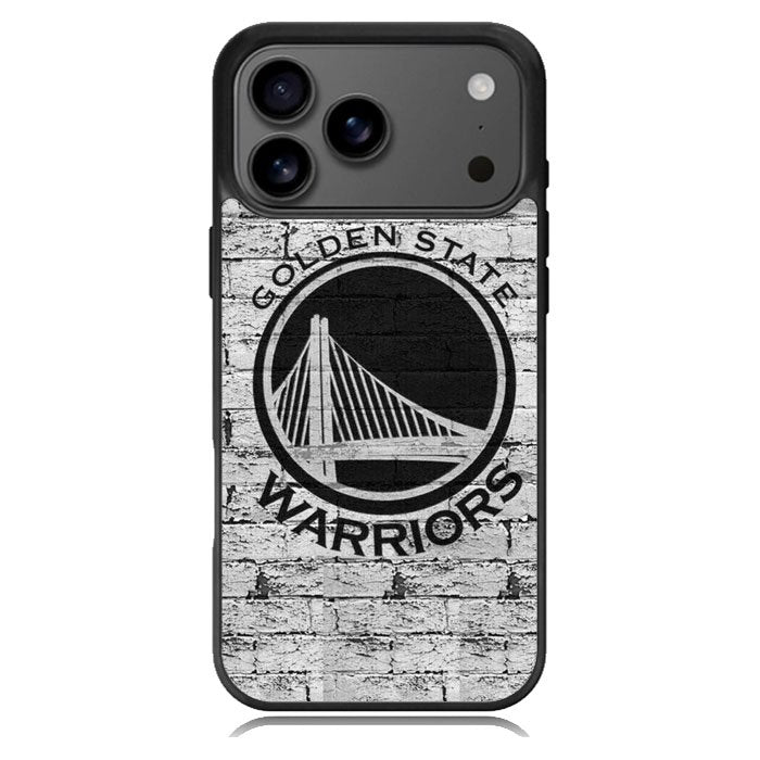 Golden State Warriors Logo In The Wall iPhone 17 Pro Case BC2835