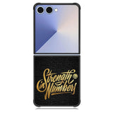 Golden State Warriors Typography Samsung Galaxy Z Flip 7 Case BC2840
