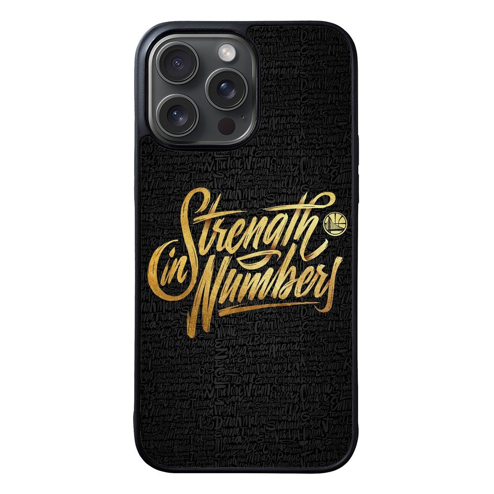 Golden State Warriors Typography Case iPhone 15 Pro Max BC2840