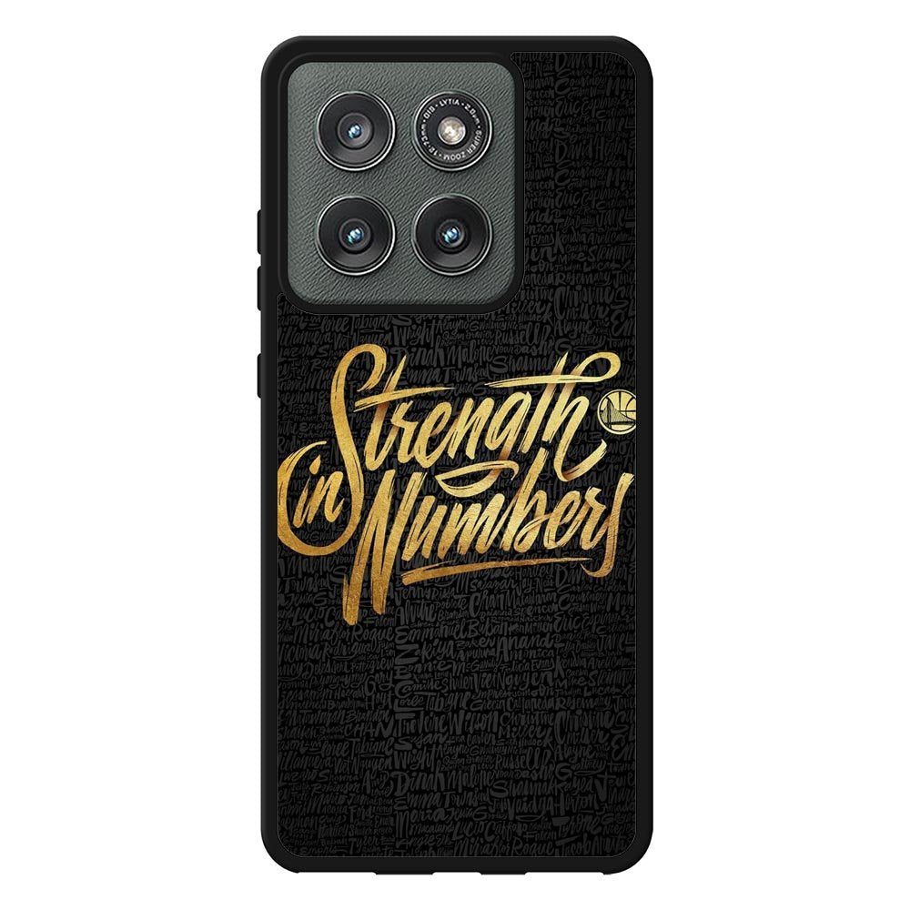 Golden State Warriors Typography Case Motorola Moto Edge 2025 BC2840