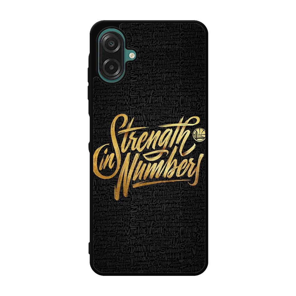 Golden State Warriors Typography Case Samsung Galaxy A07 BC2840