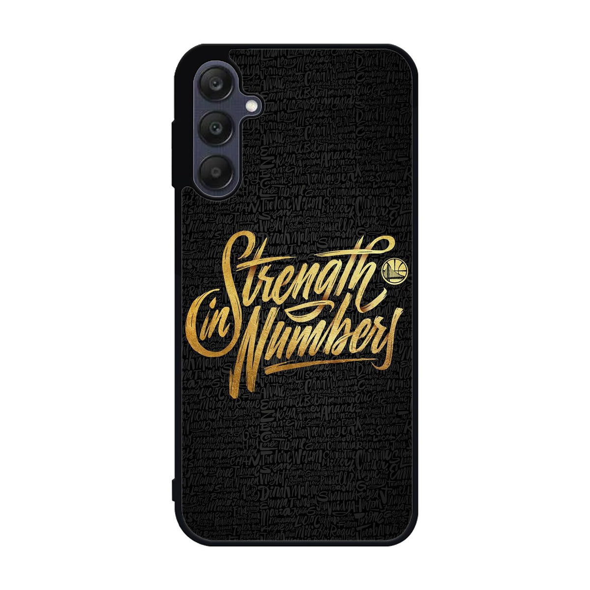Golden State Warriors Typography Samsung Galaxy A25 5G Case BC2840