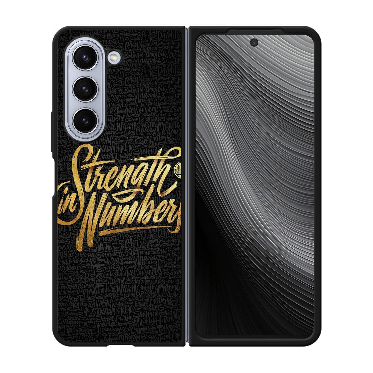 Golden State Warriors Typography Case Samsung Galaxy z Fold 5 5G BC2840