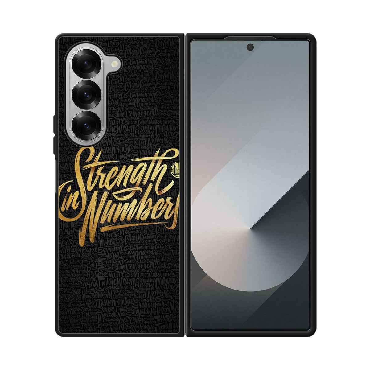 Golden State Warriors Typography Case Samsung Galaxy Z Fold 6 5G BC2840