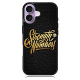 Golden State Warriors Typography iPhone 17 Case BC2840
