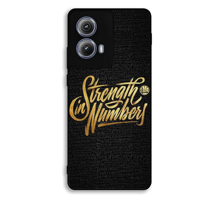 Golden State Warriors Typography Motorola Moto Edge 2024 Case BC2840
