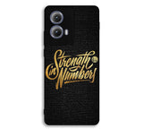 Golden State Warriors Typography Motorola Moto Edge 2024 Case BC2840