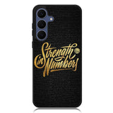 Golden State Warriors Typography Samsung Galaxy S25 FE Case BC2840