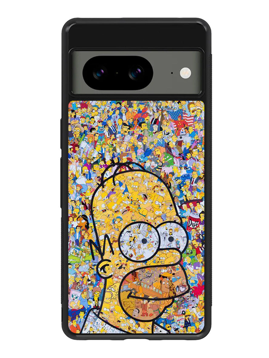 Simpsons Google Pixel 8a Case