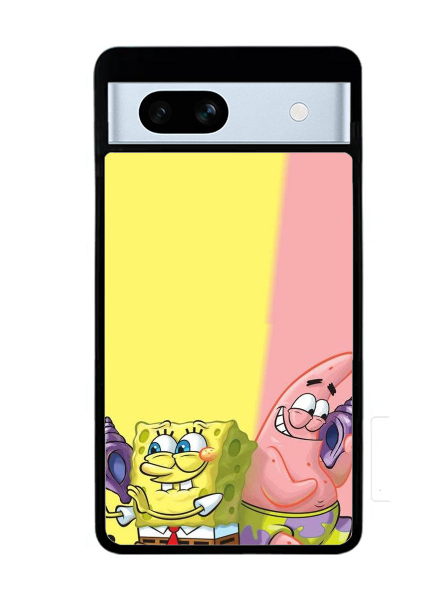 Spongebob And Patrick Google Pixel 7A Case