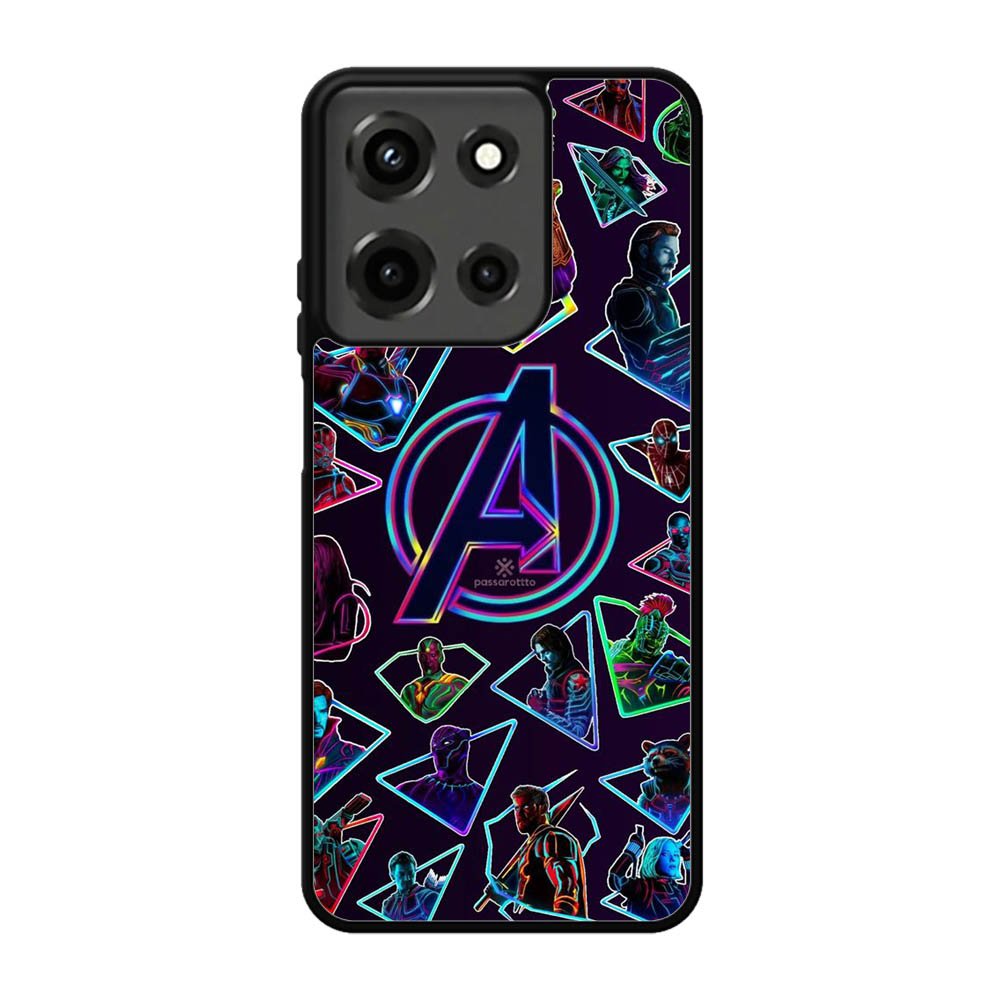 Avengers Logo And All Hero Motorola Moto G 5G 2025 Case FE0967