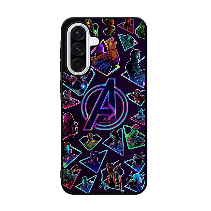 Avengers Logo And All Hero Samsung Galaxy A36 Case FE5864