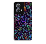 Avengers Logo And All Hero Motorola Moto Edge 2024 Case FE0967