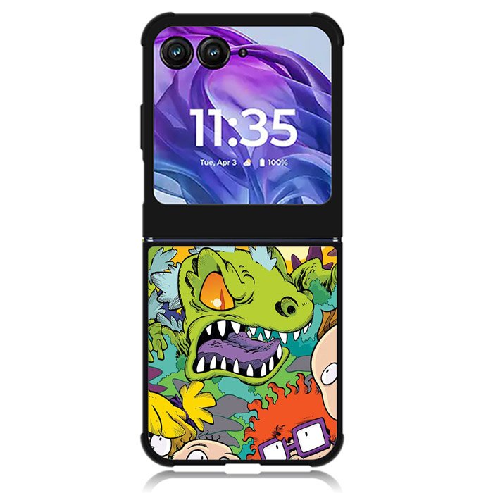 Rugrats Motorola Moto Razr 2024 , Moto Razr 50 Case