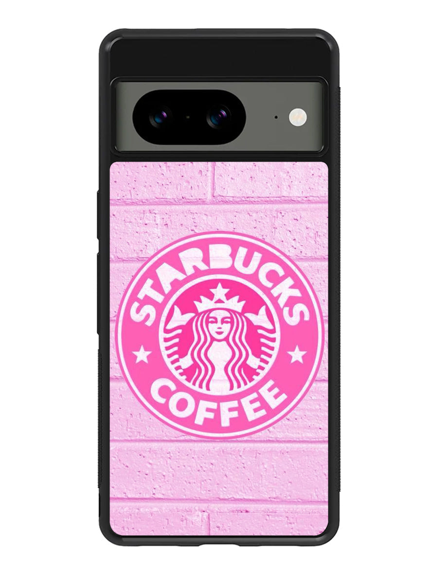 Pink Starbucks Logo 7th Google Pixel 8a Case