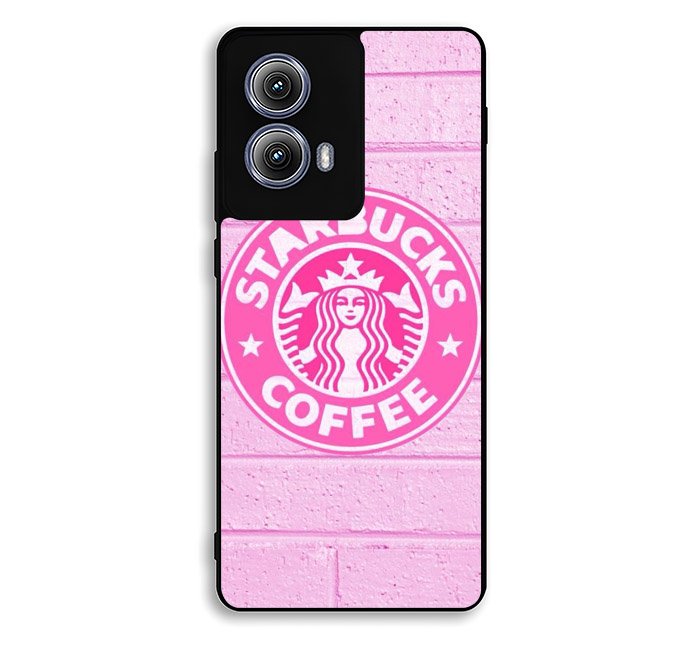 Pink Starbucks Logo 7th Motorola Moto Edge 2024 Case FE5094