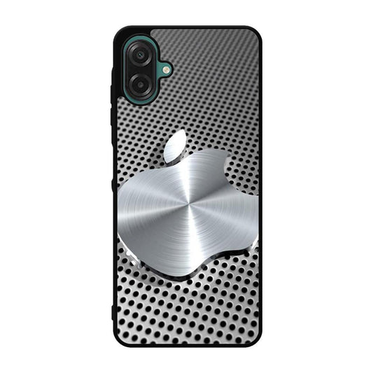 3D Apple Silver Case Samsung Galaxy A07 BC2825