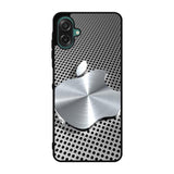 3D Apple Silver Case Samsung Galaxy A07 BC2825