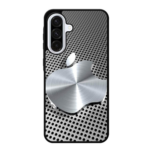 3D Apple Silver Samsung Galaxy A56 Case BC2825