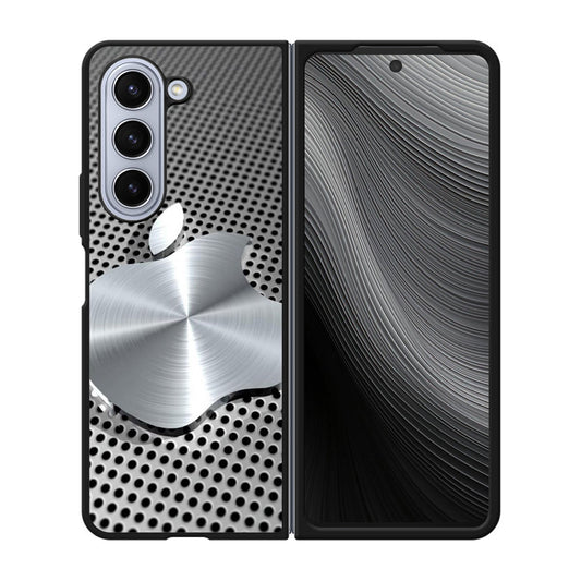 3D Apple Silver Case Samsung Galaxy z Fold 5 5G BC2825