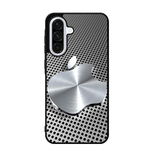 3D Apple Silver Samsung Galaxy A36 Case BC2825