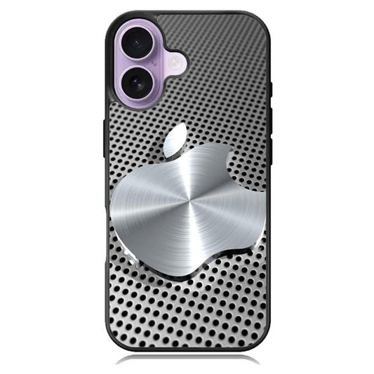 3D Apple Silver iPhone 17 Case BC2825