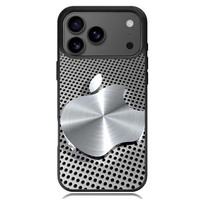 3D Apple Silver iPhone 17 Pro Max Case BC2825