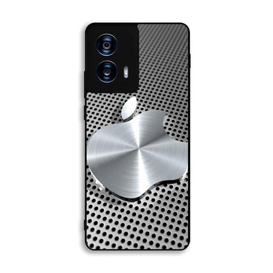 3D Apple Silver Motorola Moto G Power 5G 2024 Case BC2825