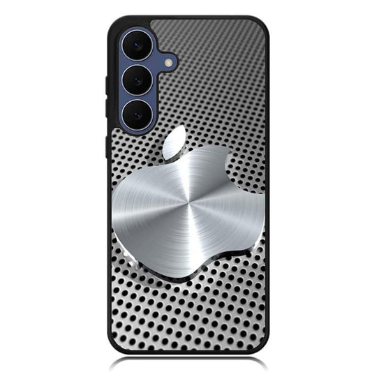 3D Apple Silver Samsung Galaxy S25 FE Case BC2825