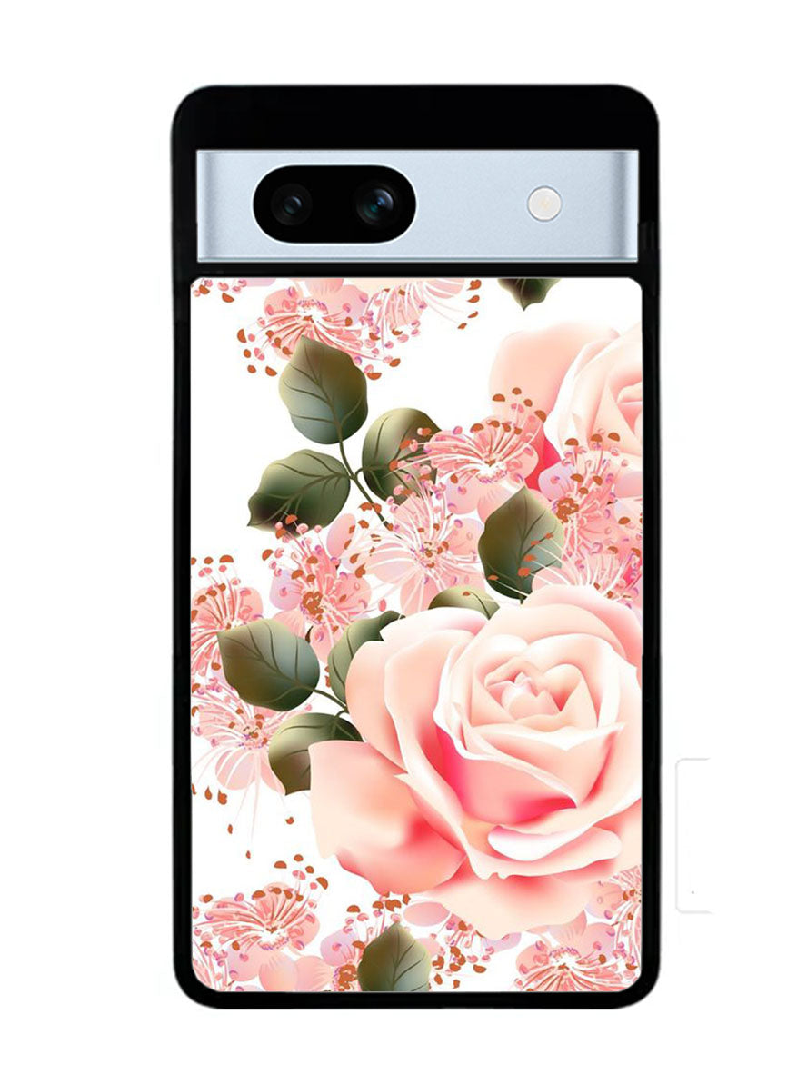 Flowers Pink Google Pixel 7A Case