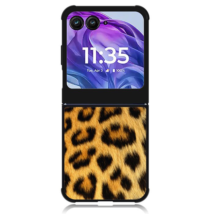 Pattern Leopard Motorola Moto Razr 2024 , Moto Razr 50 Case