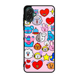 BTS BT21 Cute Pink Case Samsung Galaxy A07 BC2910