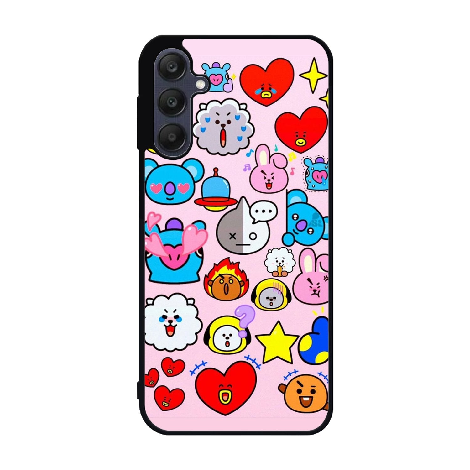 BTS BT21 Cute Pink Samsung Galaxy A25 5G Case BC2910