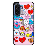 BTS BT21 Cute Pink Samsung Galaxy A17 5G Case BC2910