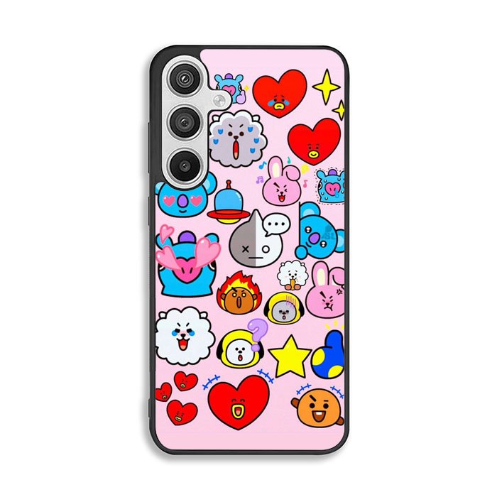 BTS BT21 Cute Pink Samsung Galaxy A26 5G Case BC2910
