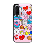 BTS BT21 Cute Pink Samsung Galaxy A36 Case BC2910