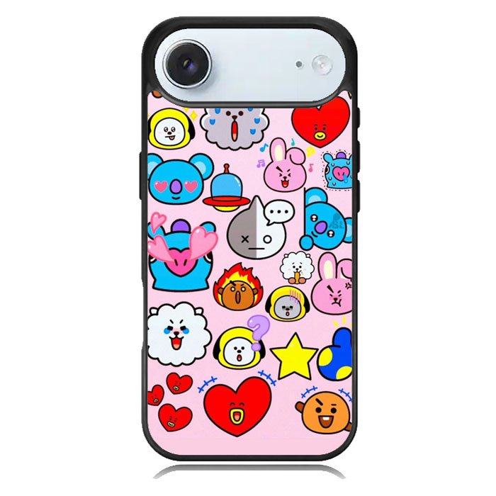 BTS BT21 Cute Pink iPhone 17 Air Case BC2910