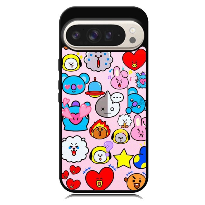 BTS BT21 Cute Pink Google Pixel 10 Pro XL Case BC2910