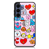 BTS BT21 Cute Pink Samsung Galaxy S25 FE Case BC2910