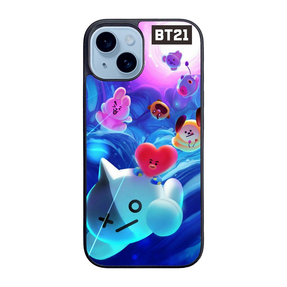 BTS BT21 Galaxy Case iPhone 15 BC2911