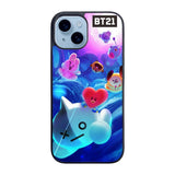 BTS BT21 Galaxy Case iPhone 15 BC2911