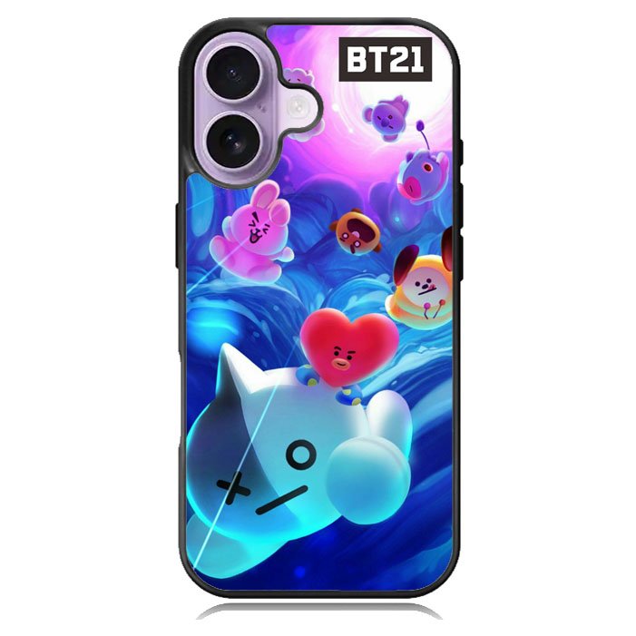 BTS BT21 Galaxy iPhone 17 Case BC2911