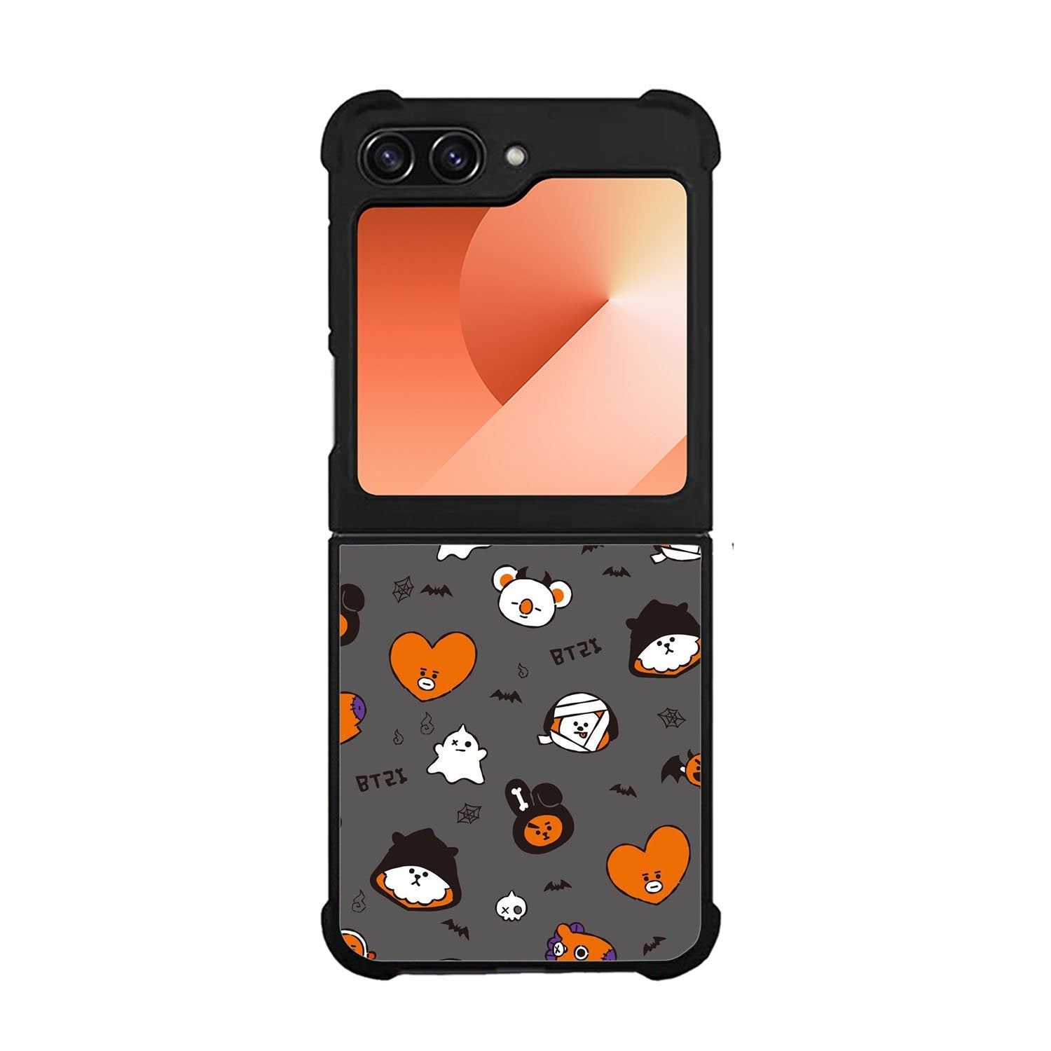 BTS BT21 Happy Halloween Case Samsung Galaxy Z Flip 6 5G BC2912