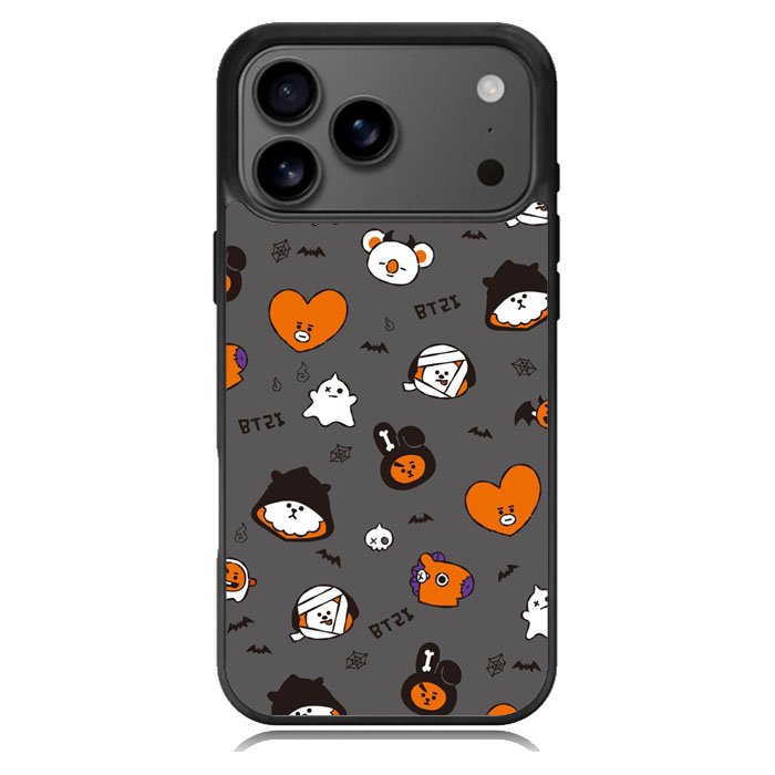BTS BT21 Happy Halloween iPhone 17 Pro Case BC2912