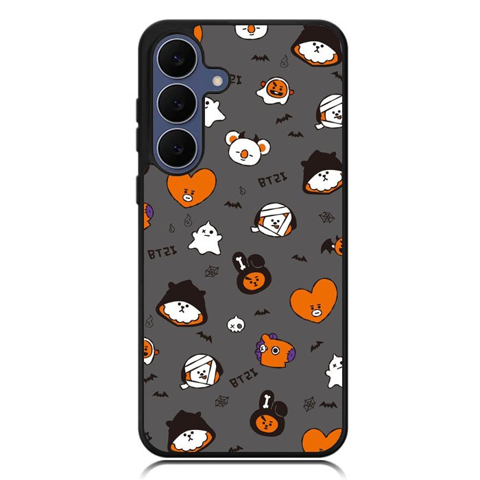 BTS BT21 Happy Halloween Samsung Galaxy S25 FE Case BC2912