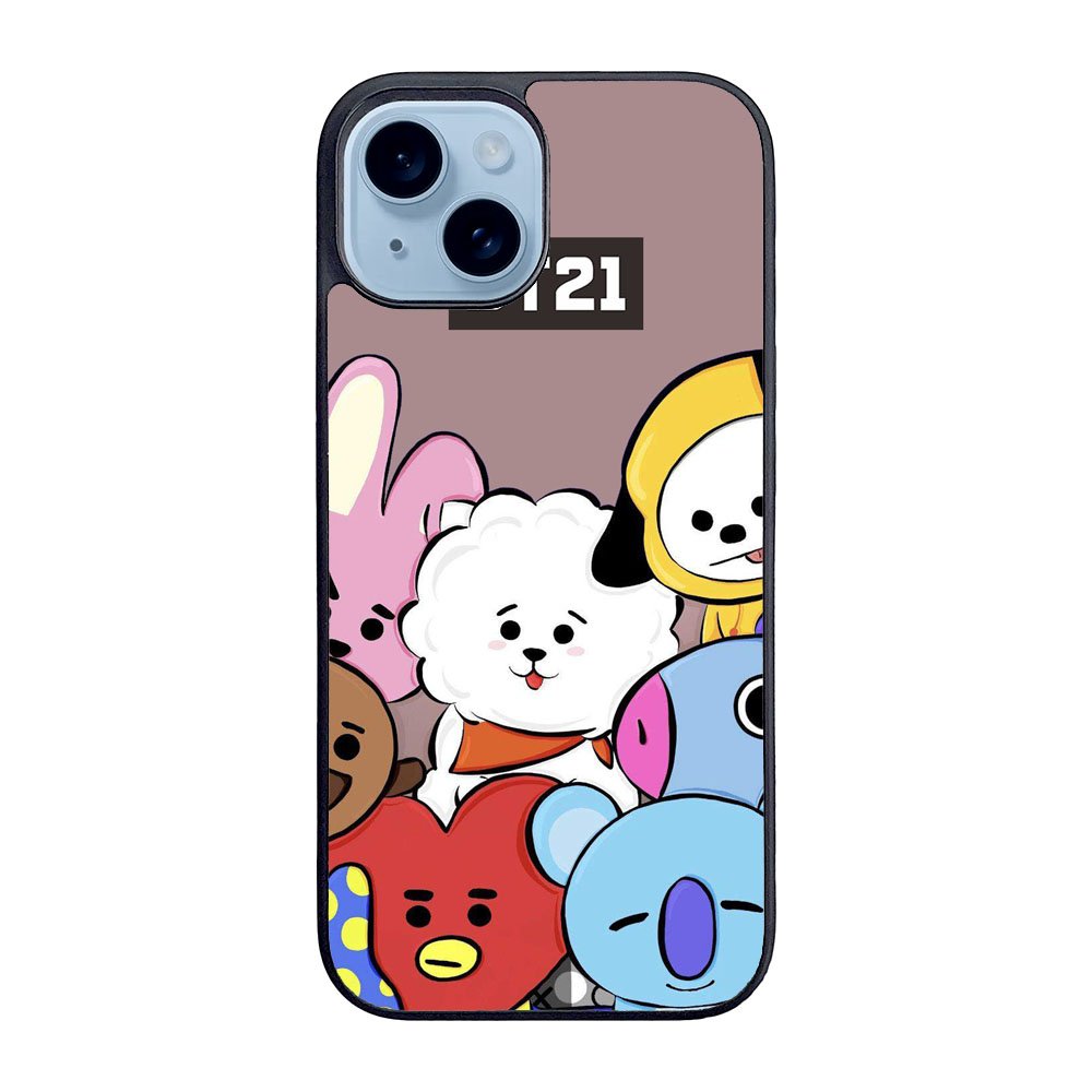 BTS BT21 Case iPhone 15 BC2913