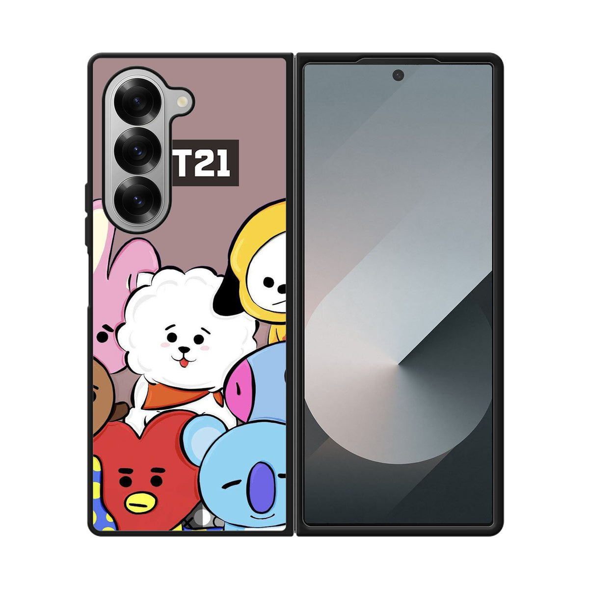 BTS BT21 Case Samsung Galaxy Z Fold 6 5G BC2913